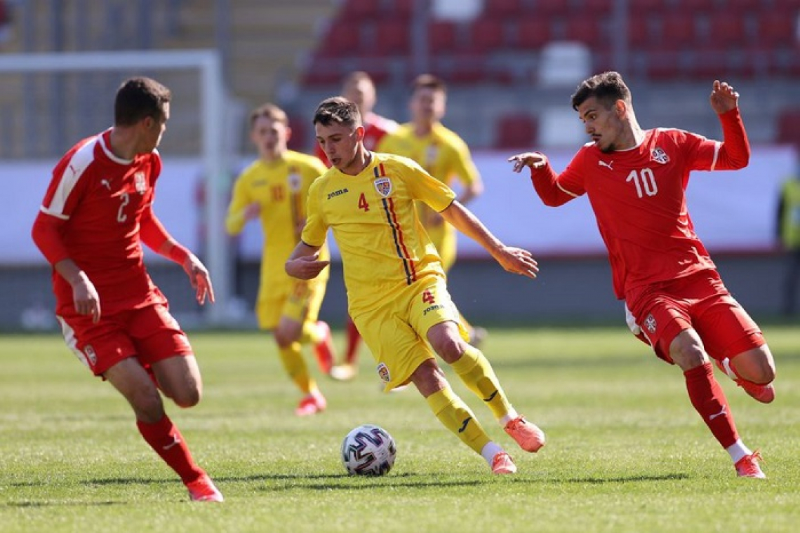 Ștefanovici a fost titular în amicalul România U19-Serbia U19, scor 0-0