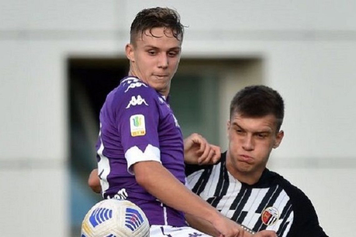 Louis Munteanu, lider la Fiorentina Primavera