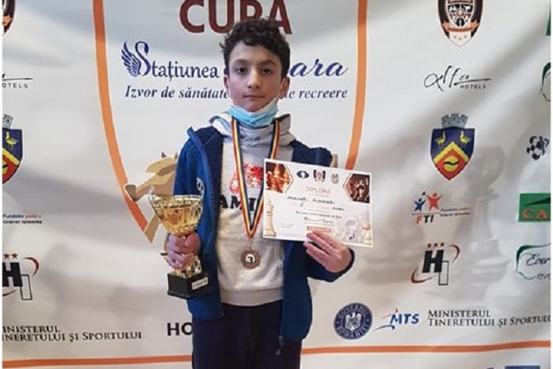 Alexandru Sachilariu, pe podium la Cupa Satori Art Slobozia la șah