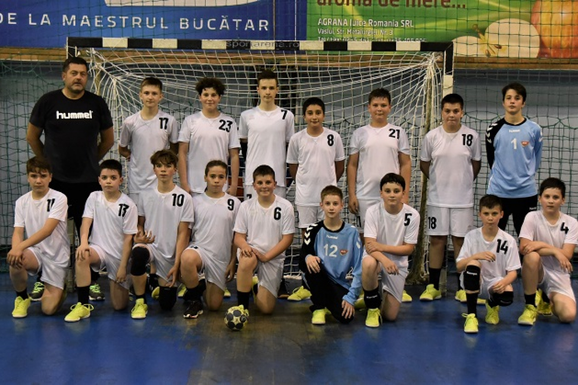Handbaliștii juniori 4 de la LPS Vaslui dispută finala turneului semifinal