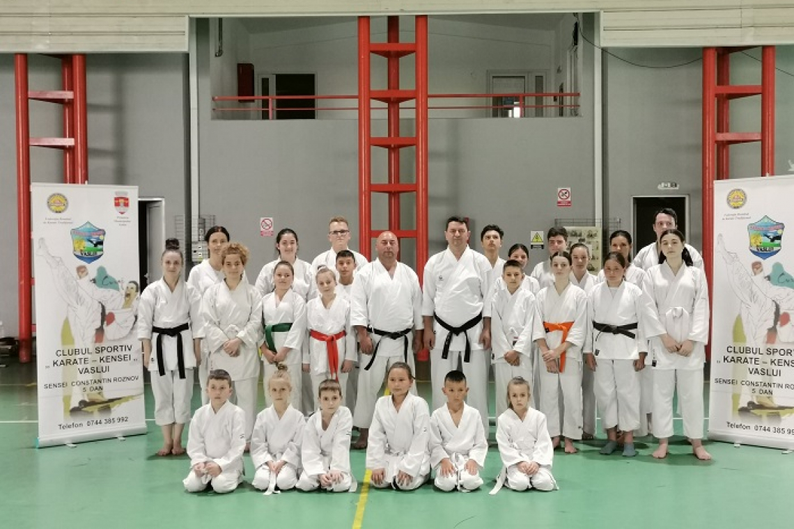 Clubul Karate Kensei a organizat un stagiu tehnic de pregătire la Vaslui