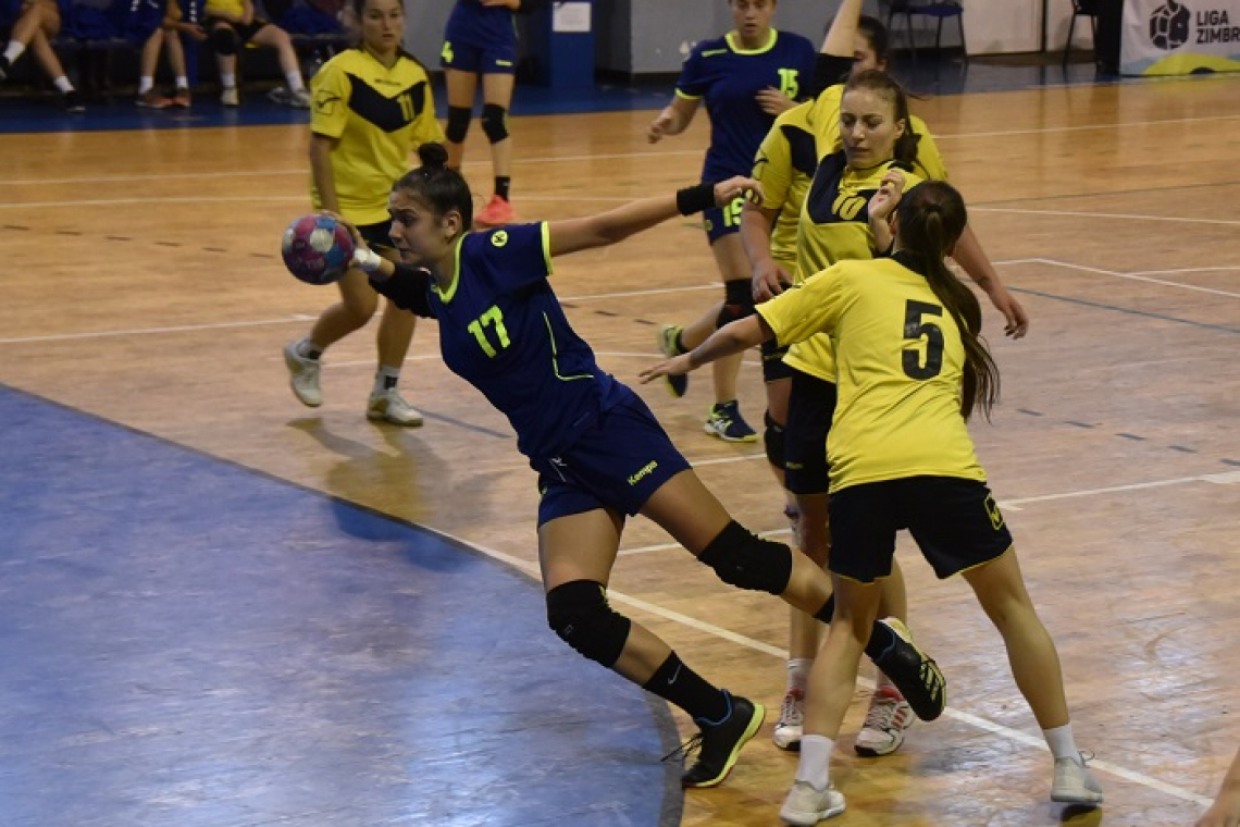 Handbalistele junioare 1 de la LPS Vaslui, maxim de puncte după trei etape