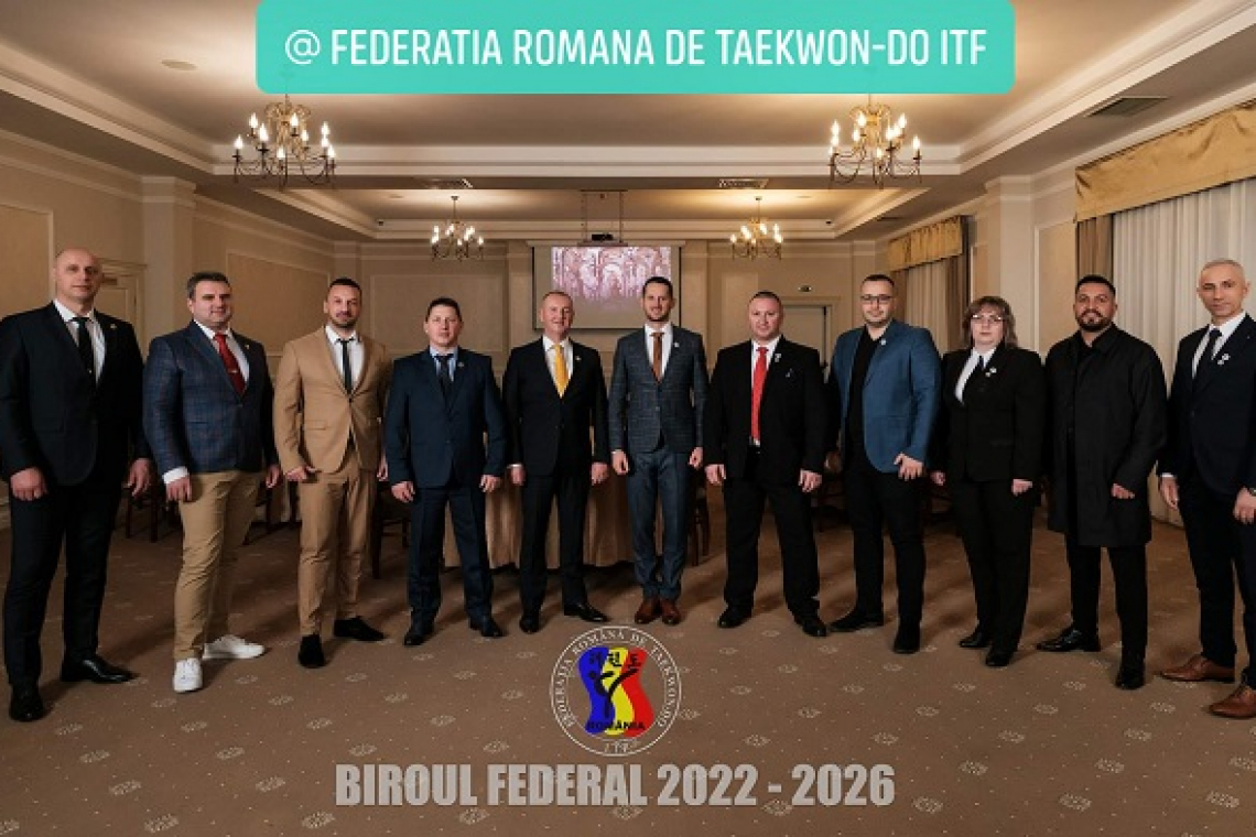 Liga de Est Vaslui are doi reprezentanți în boardul FRTKD ITF