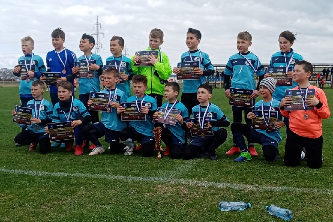 Grupa 2011 de la LPS Vaslui, locul 3 la Miroslava Youth Cup