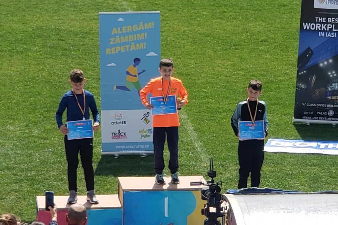 Rezultate bune pentru atleții vasluieni la Cupa Atletis Junior Iași