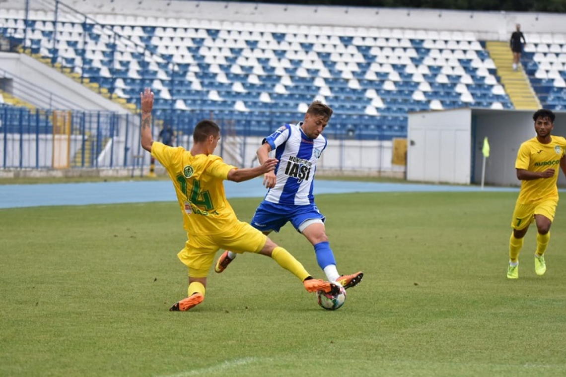 Sporting JR Vaslui a câștigat amicalul cu Politehnica Iași