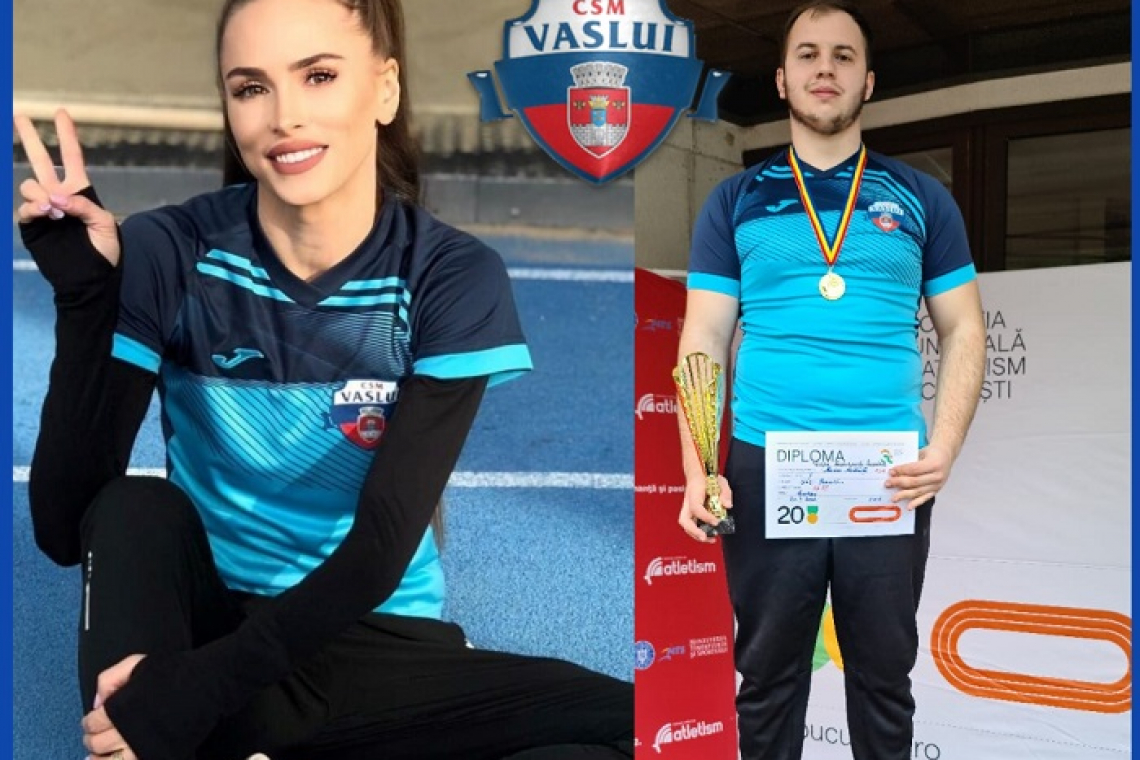 CSM Vaslui are doi atleți la Campionatele Balcanice de seniori