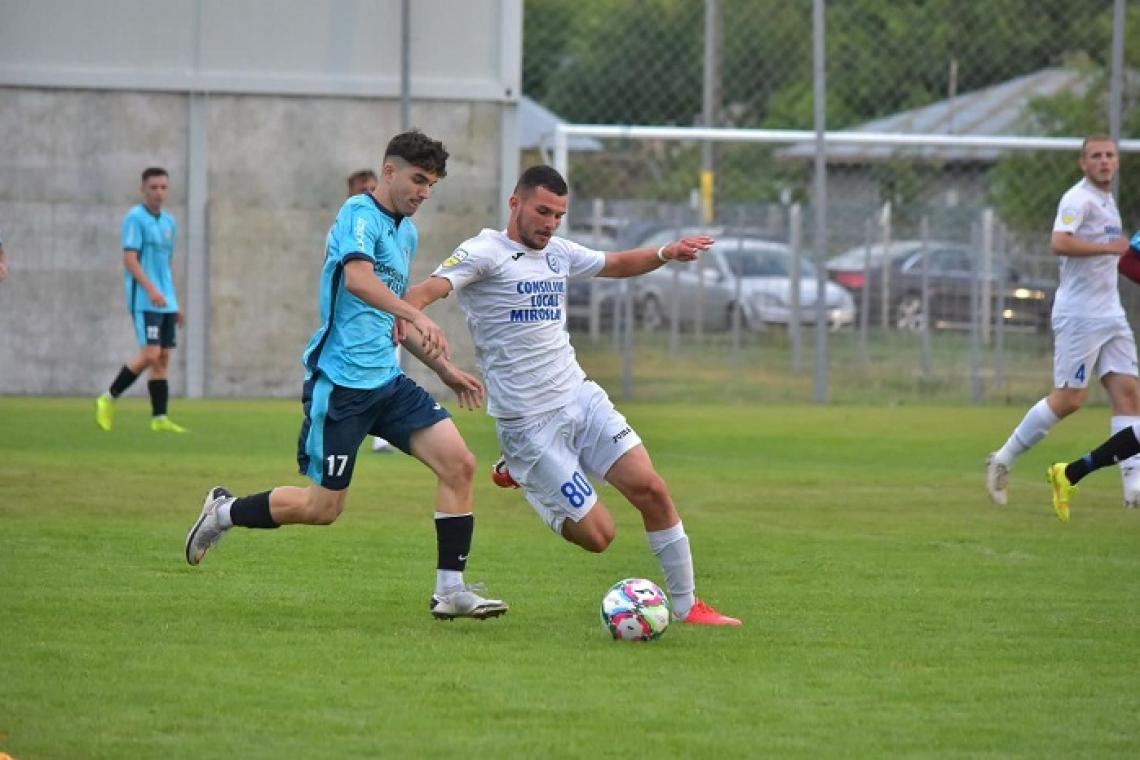 Rapid Brodoc la prima înfrângere în amicale