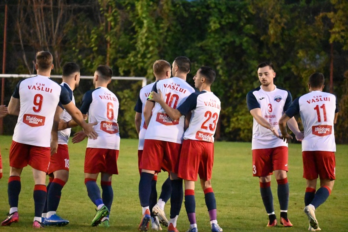 CSM Vaslui rămâne lidera Ligii 4, cu maxim de puncte după trei etape