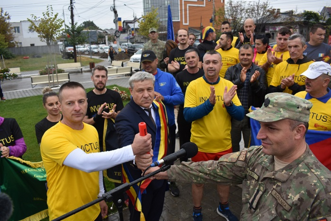 Ștafeta Veteranilor Invictus a ajuns la Bârlad!