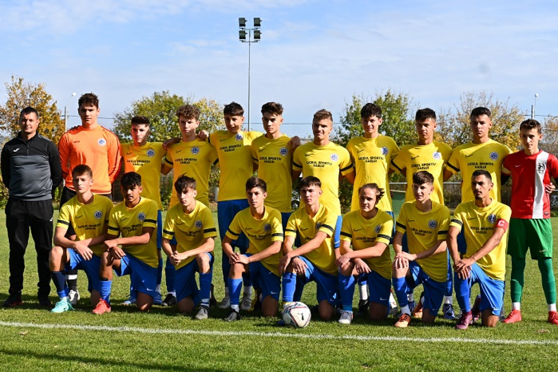 Calificare fără emoții pentru LPS Vaslui la Under 17
