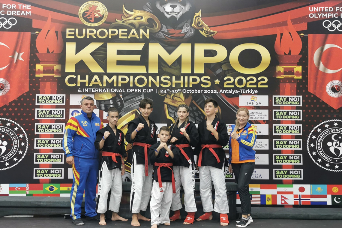 Vasluieni medaliați la Europenele de Kempo