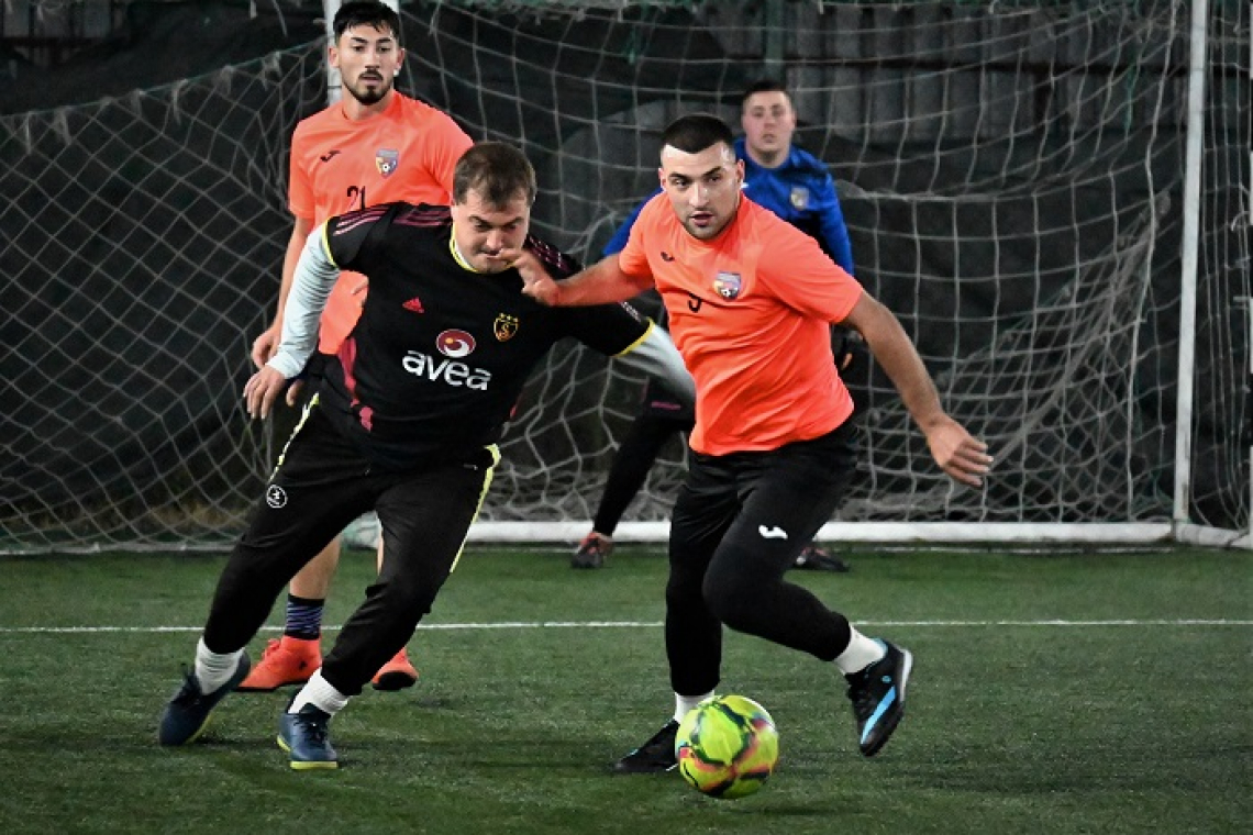 Florin Burghele, one man show la minifotbal