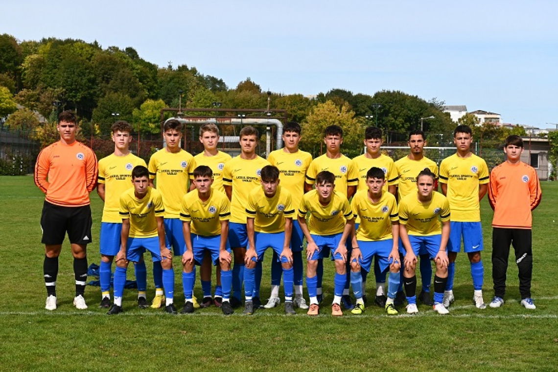 LPS Vaslui s-a oprit în sferturile Cupei Național U17