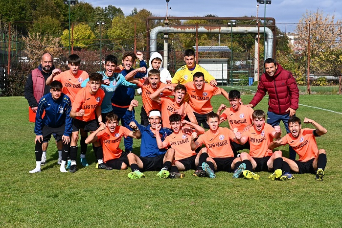 LPS Vaslui, pentru al doilea an consecutiv în optimile Campionatului Național U19