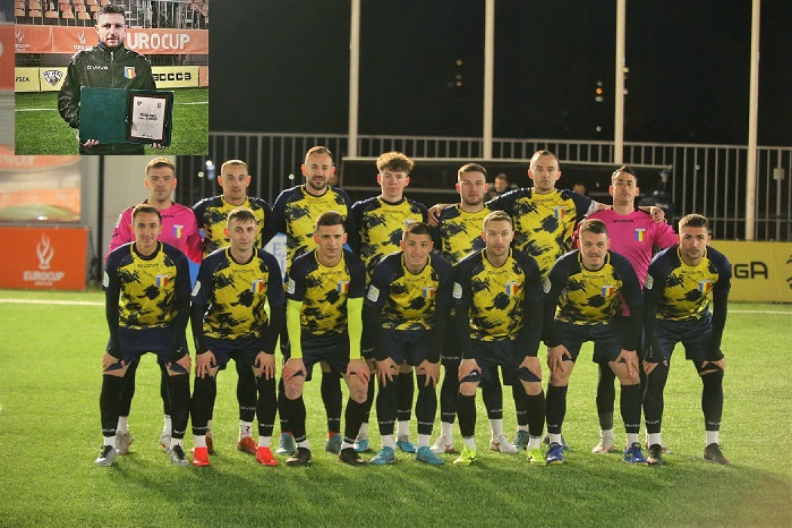 Un negreștean, vicecampion cu România la Socca Eurocup 2023!