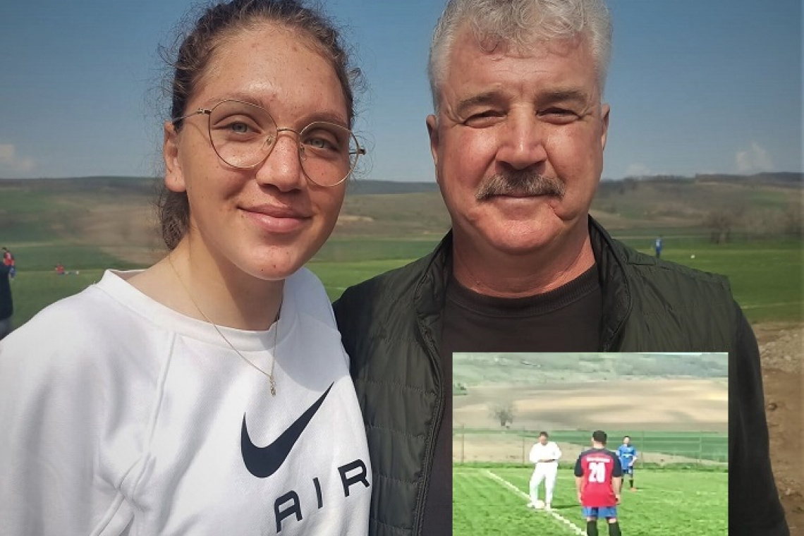 O campioană mondială la canotaj a dat lovitura de start la un meci de Liga 5