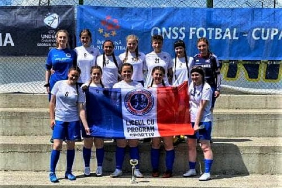 Echipa de fotbal feminin a LPS Vaslui este campioana Moldovei
