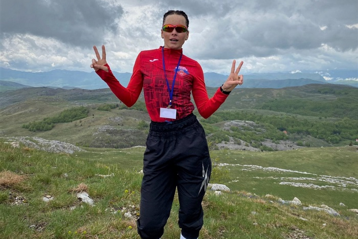 Magda Bosînceanu este campioană balcanică la alergare montană