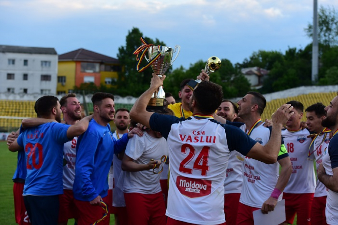CSM Vaslui și Moldova Cristești se vor duela pentru un loc în Liga 3