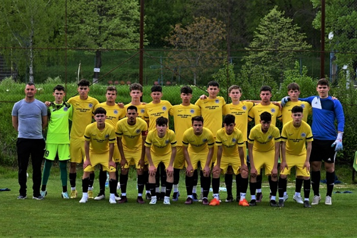 LPS Vaslui la un meci de semifinalele fazei naționale a Campionatului Județean U17 la fotbal