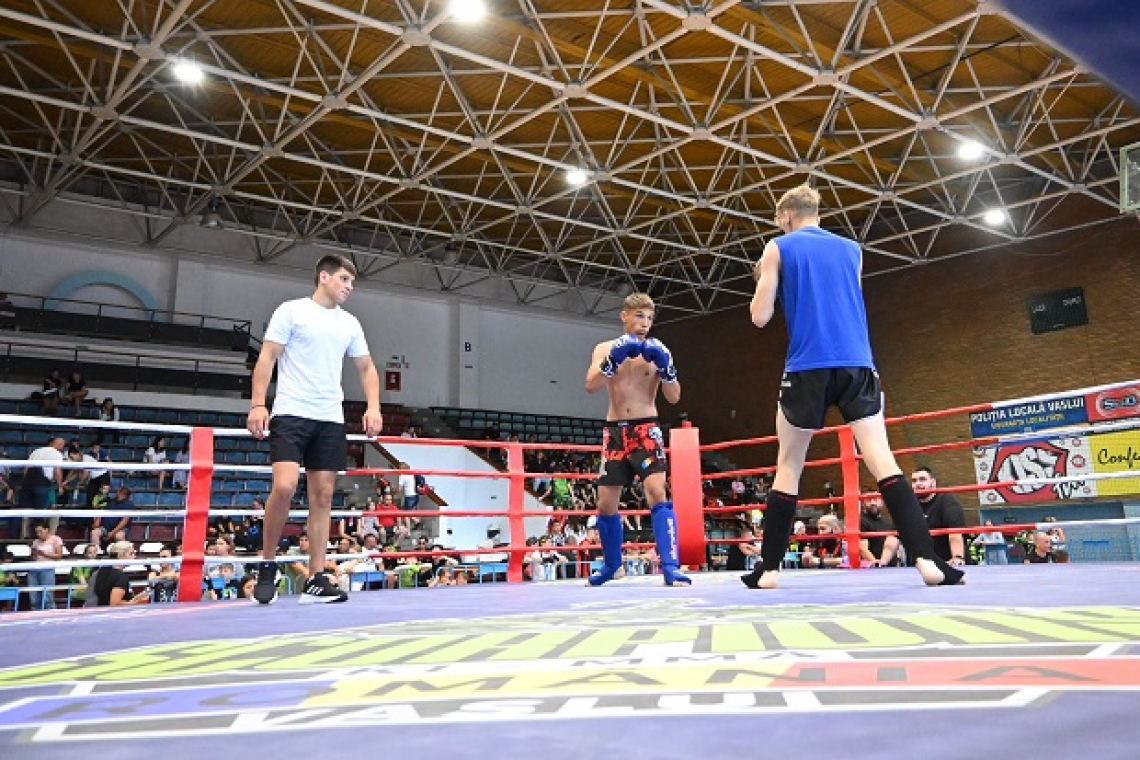 Sportivi din România, Moldova, Ucraina și Ungaria au fost în ring la Cupa „Podul Înalt” la kickboxing