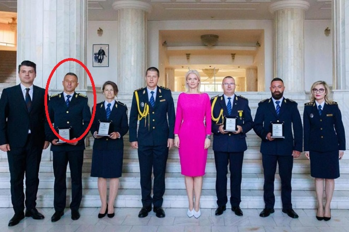 Un arbitru FIFA premiat de Ziua lucrătorilor din sistemul administrației penitenciarelor