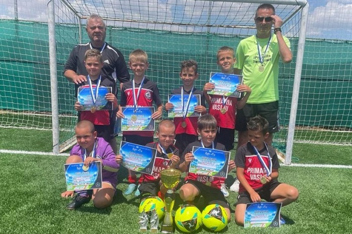 Real Junior Vaslui a câștigat turneul Catena Kinder Cup