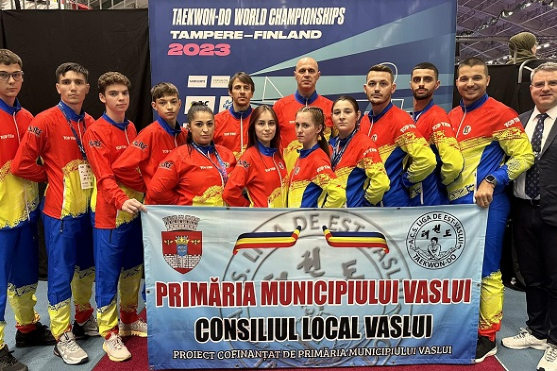 Vasluienii au contrbuit la cea mai mare performanță din istoria taekwon-do-ului românesc