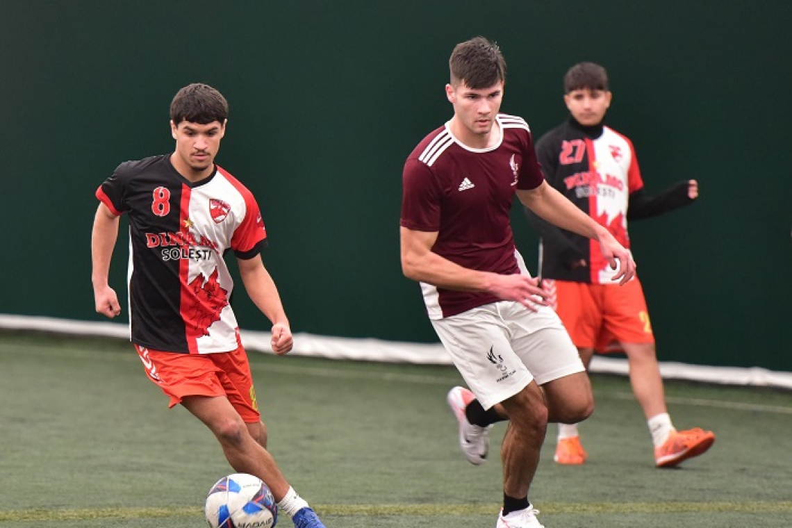 Clonele Dinamo și Rapid s-au duelat la Winter Cup Vaslui