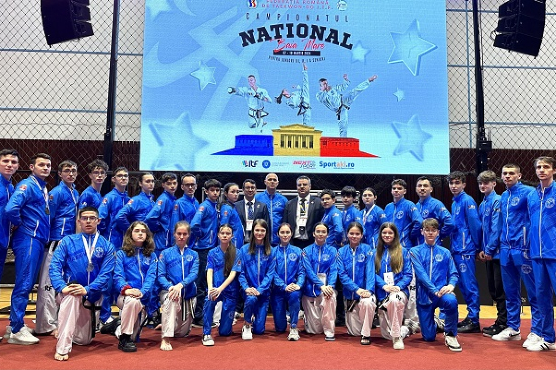 ACS Liga de Est Vaslui domină taekwon-do-ul ITF din România