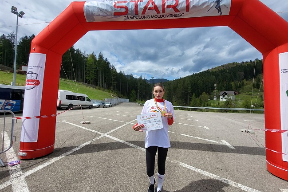 Magda Bosînceanu a devenit campioană națională la alergare montană