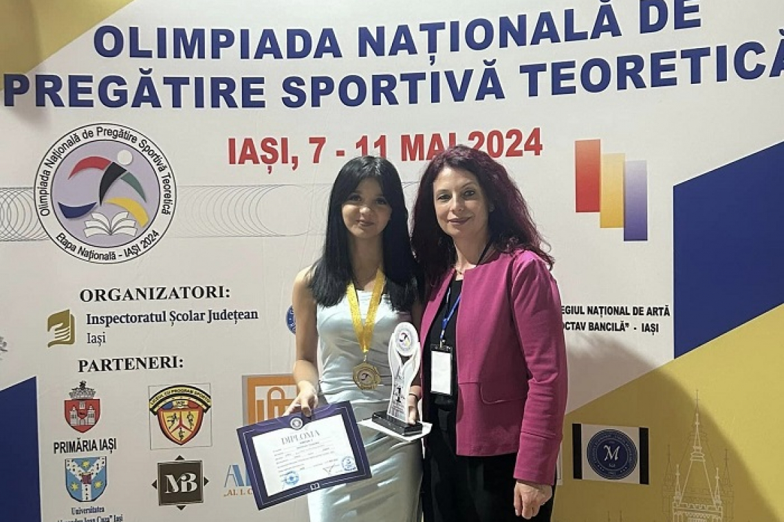 Teodora Ghiorghi a câștigat Olimpiada de Pregătire sportivă teoretică