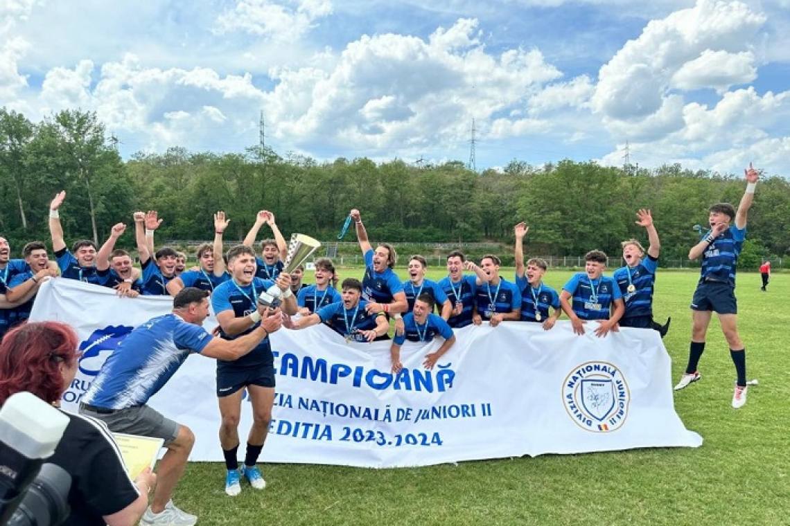 CSȘ Bârlad, campioana României la rugby juniori II