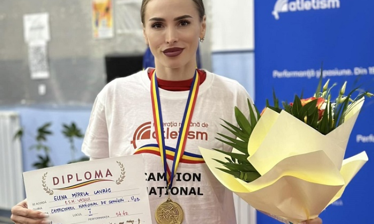 Mirela Lavric a devenit campioană națională la 400 m indoor