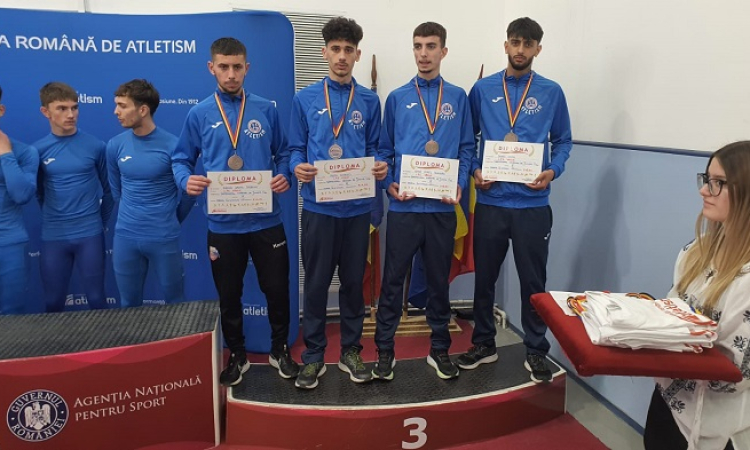 Bronz pentru ștafeta 4 x 400 m de la CSM – LPS Vaslui