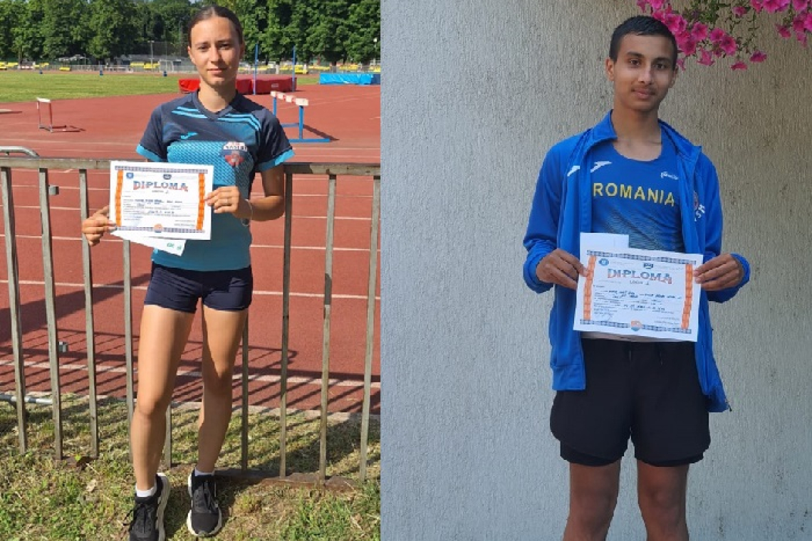 Medalii pentru atleții vasluieni la Campionatul Național Școlar!