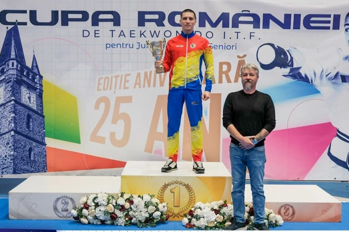 Andrei Ionuț Chiriac, de neoprit! Sportivul vasluian, desemnat „Cel mai bun senior” la Cupa României și autorul unei performanțe istorice la Mondiale