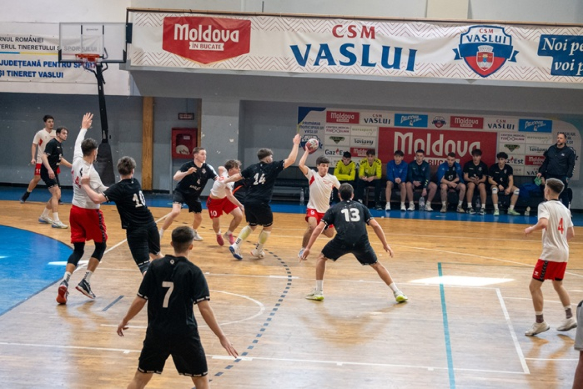 LPS Vaslui încheie faza geografică pe locul 4 la juniori 1