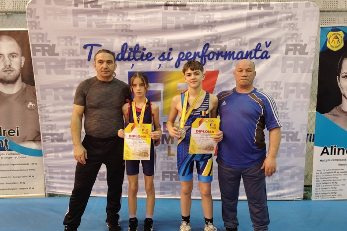 Sportivii de la CS Viitorul Vaslui, performanțe la Campionatul Național Individual de Lupte U15