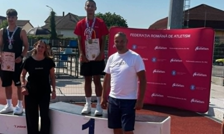 Aur pentru Vaslui! Dragoș Fîră a devenit campion național și pleacă la Europene cu un nou record personal