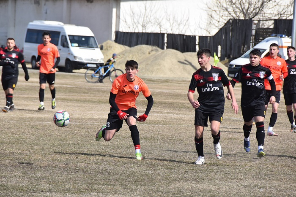 A doua remiză consecutivă pentru juniorii Under 19 de la LPS Vaslui