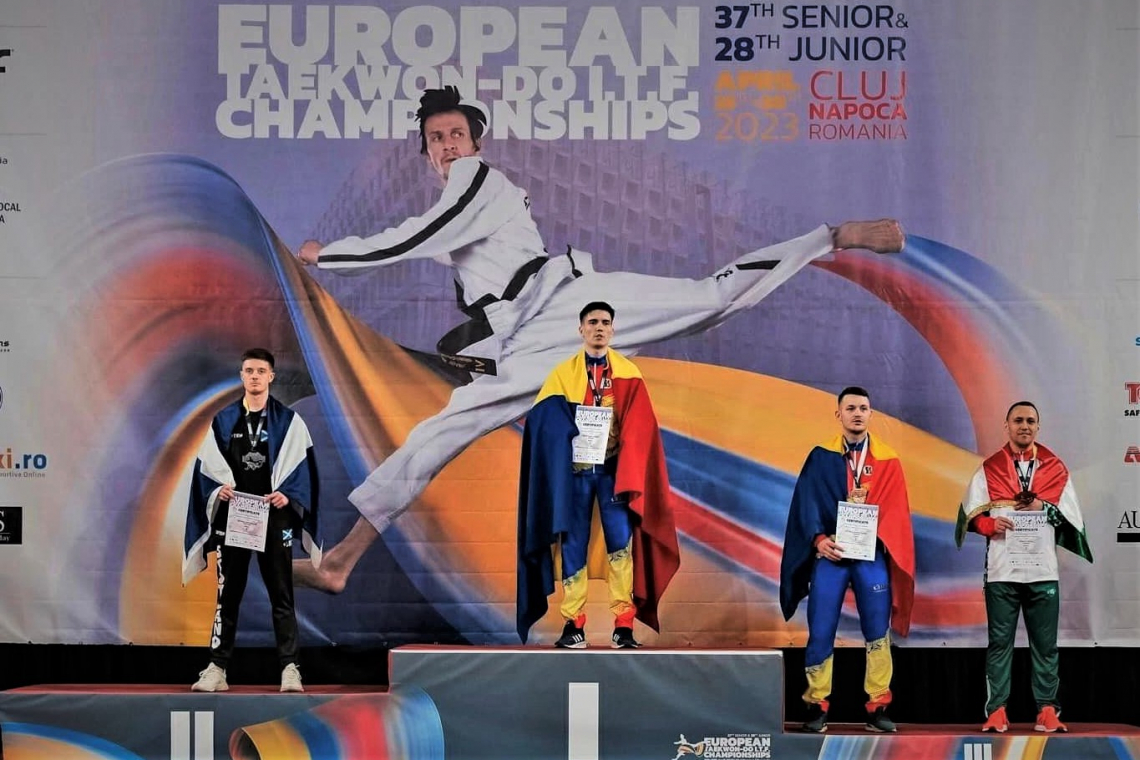 Vasluieni pe podium la Europenele de Taekwon-do ITF de la Cluj
