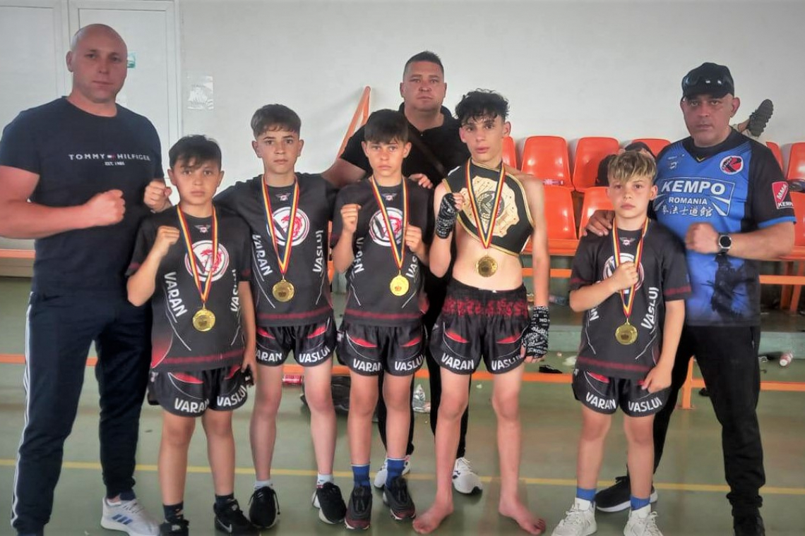 Sportivii de la Varan Vaslui pe podium în competițiile naționale