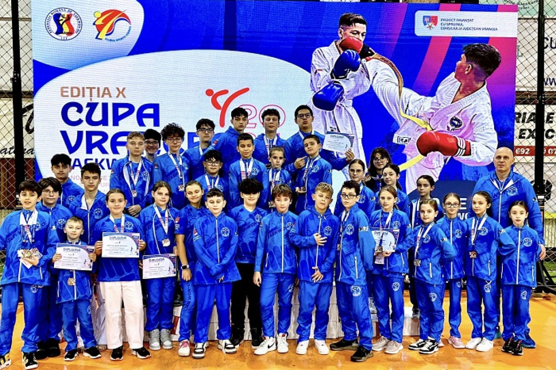 ACS Liga de Est Vaslui a câștigat Cupa Vrancei la Taekwon-do ITF