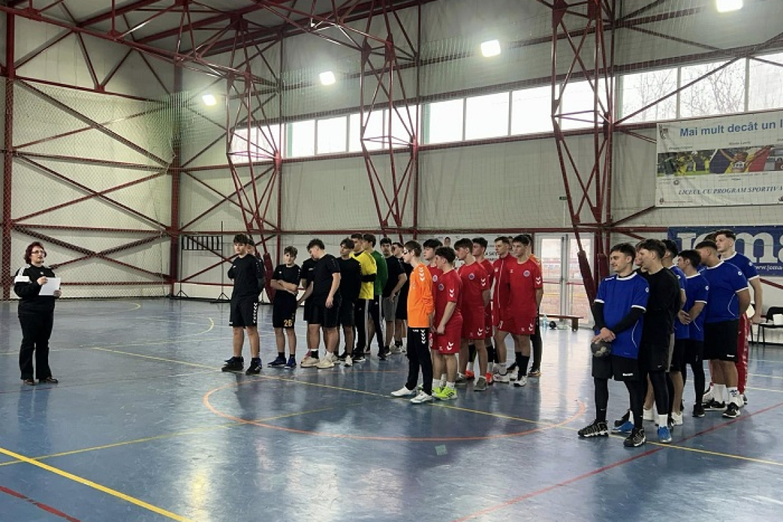 LPS Vaslui este campioană județeană la handbal băieți