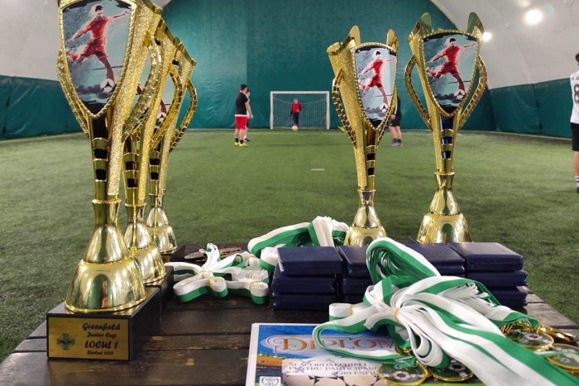 Peste 400 de copii au participat la Greenfield Junior Cup de la Bârlad
