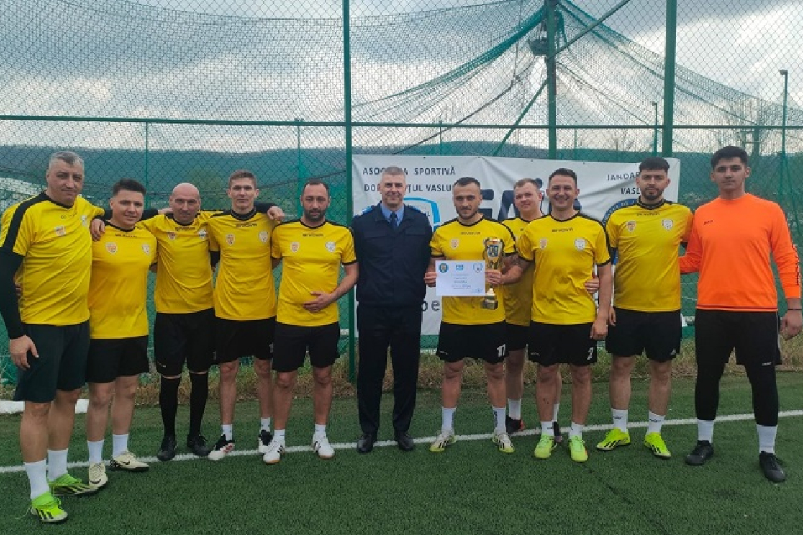 Fotbaliști de Liga 3 participanți la Cupa Jandarmeriei