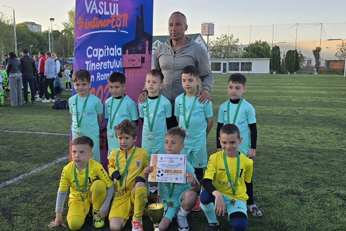 Grupa 2018 de la LPS Vaslui, locul 3 la turneul „Vaslui ÎntinerEȘTI”