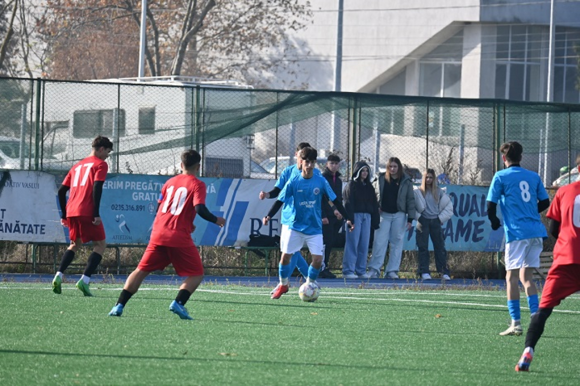 LPS Vaslui, pe locul 2 în clasament la Under 17